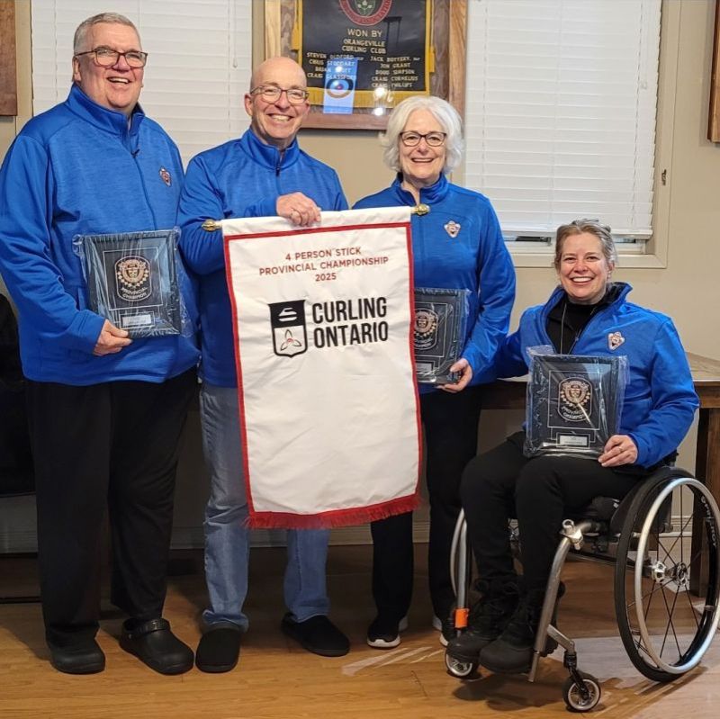 Four Person Stick Ontario Champions